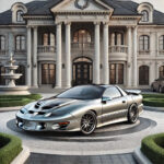 Pontiac Firebird Trans Am 1993–2002 4th Gen Gray (Mansion) POSTER 24 X 36 INCH