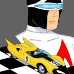 RACER X SPEED RACER OLDER BROTHER (COLLECTOR) POSTER 24 X 36 INCH 70s Cartoons