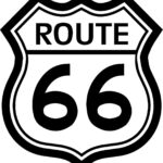 Route 66 Sign POSTER 24 X 24 Inches Nice Wall Art