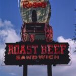 Roy Rogers Restaurant Sign 1982 POSTER 24 X 18 Inches NICE!