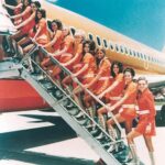 Southwest Airlines' original crew of flight attendants POSTER 24 X 18 Inches