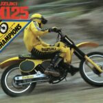 Suzuki RM125 (World Champion) Motocross Motorcycle POSTER 24 X 36 INCH Sweet!
