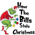 The Grinch How the Bills Stole Christmas POSTER 24 X 24 INCH Christmas Wall Art