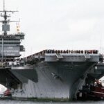 USS Enterprise (CVN-65) Arriving NAS Norfolk Virginia POSTER 24 X 36 Inches