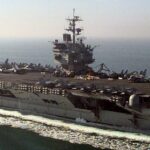 USS Enterprise (CVN-65) Desert Fox 1998 POSTER 24 X 36 Inches Wall Art