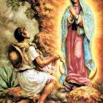 VIRGEN DE GUADALUPE VIRGIN MARY SAN JUAN DIEGO POSTER 24 X 36 INCH Catholic