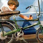 Vintage Raleigh Chopper Bicycle AD (Kid) POSTER 24 X 36 INCH WALL ART!
