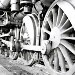 lubricating The wristpin Wheelset Train Railroad POSTER 24 X 18 Inches